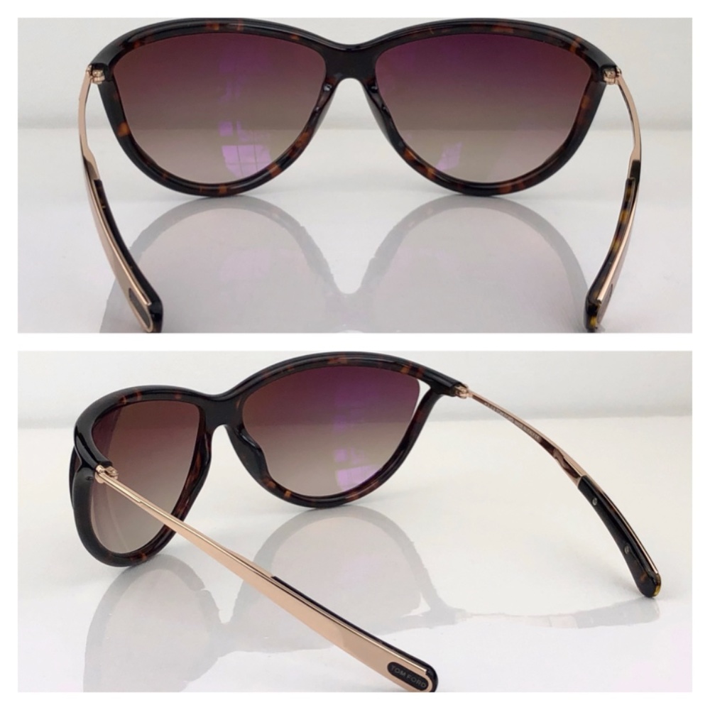 New TOM FORD Tammy Cat Eye Sunglasses - Picture 7 of 16